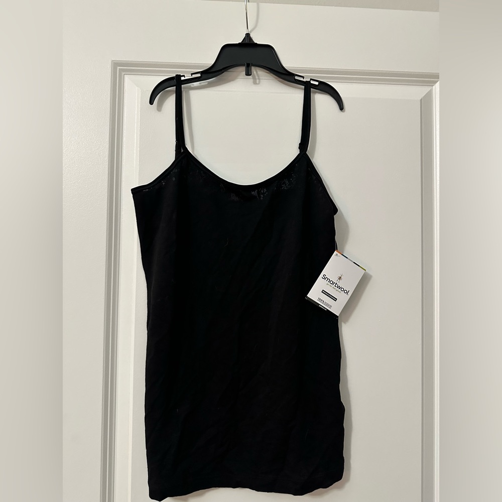 Smartwool Black Merino 150 Lace Tank size medium